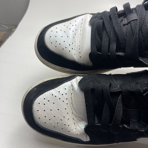 Nike Air Jordan 1 Low Diamond Shorts Black White DH6931-001 Men's Size 9 (Read) - Picture 8 of 13